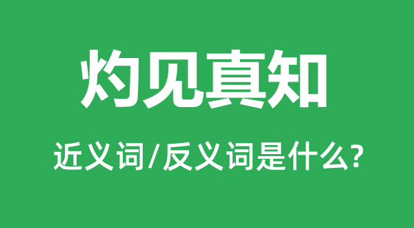 众醉独醒的近义词和反义词是5分钟彩官