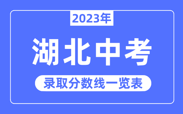 2023年湖南中考录取分数线