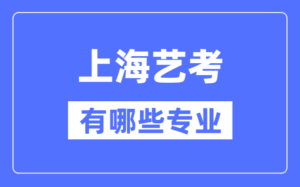 天津艺考有哪些专业_天津艺术统考选5