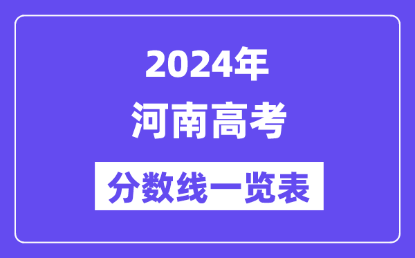 2024年山西高考分数线一览表(含一