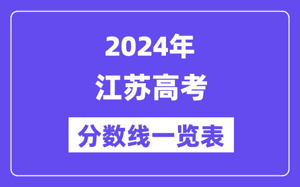 2024年山东高考分数线一览表(含一