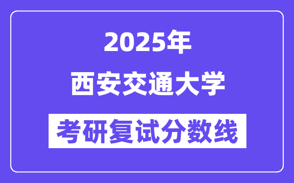 2025年西北工业大学各专业考研复试