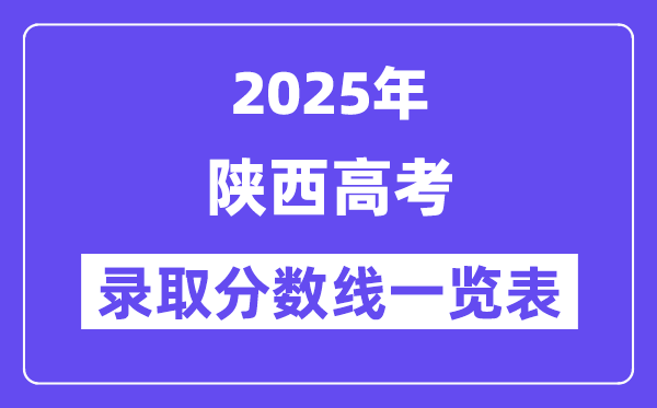 2025山西高考各批次录取分数线一览
