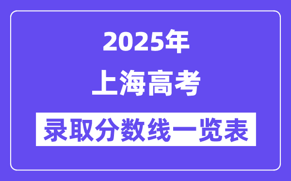 2025青海高考各批次录取分数线一览