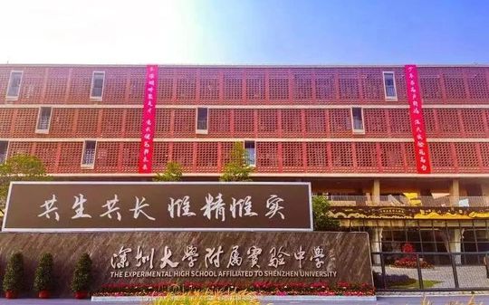 深圳大学附属实验中学在深圳的排名第几